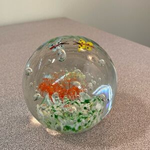 Art Glass Paper Weight.